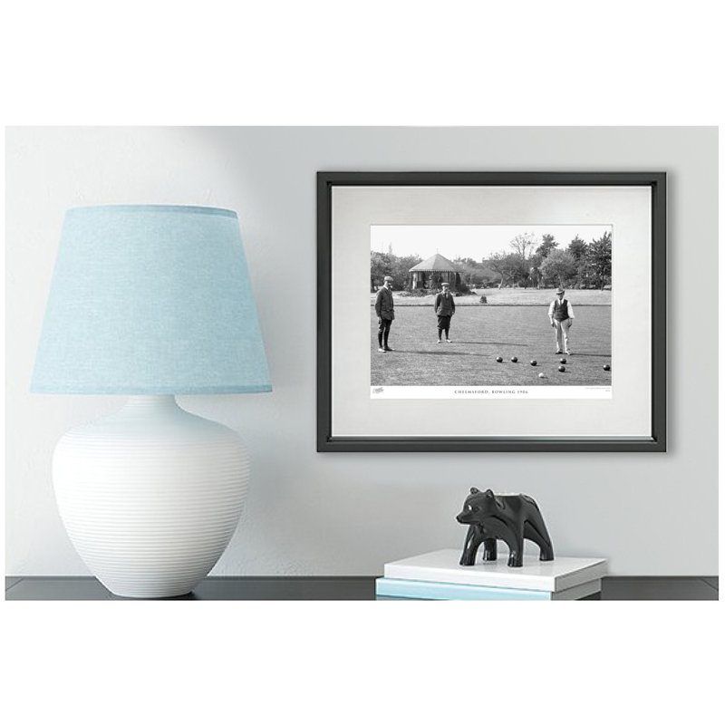 Chelmsford, Bowling 1906 by Francis Frith - Single Picture Frame Print, 60cm H x 80cm W x 2.3cm D