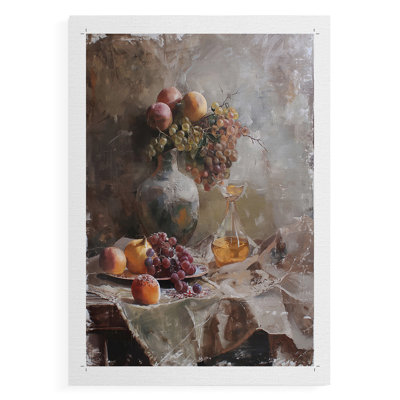 FLORAL Series DCC XXII - Impression sur toile seulement - NON-CADRE