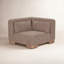Chaise d'angle June - brun foncé-506578533