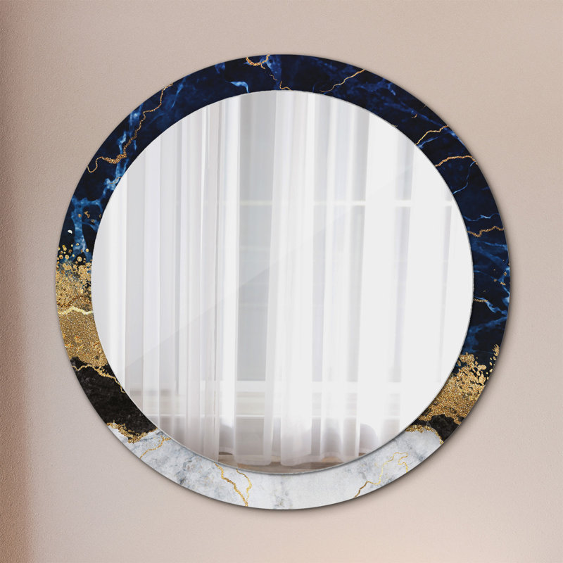 Huldar Glass Flat Wall Mirror