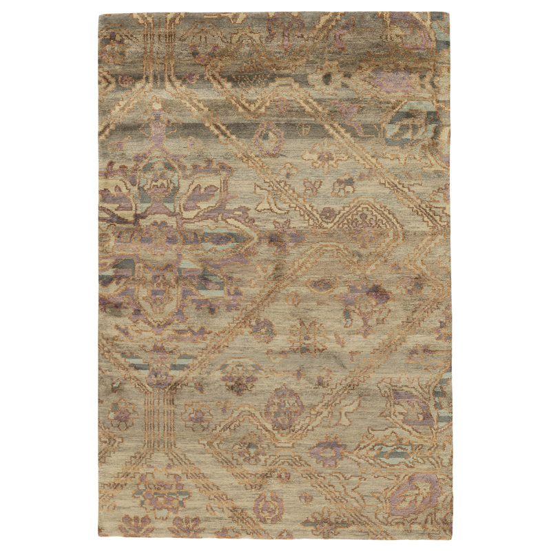 Aster One-of-a-Kind 4' x 6' Hand Knotted Area Rug