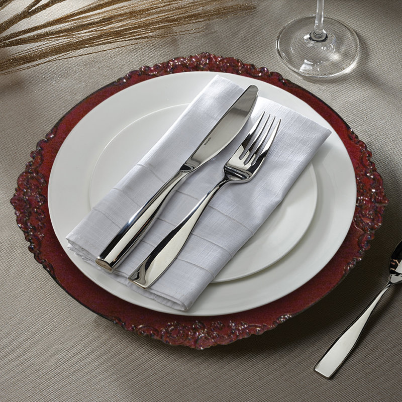 Plat de service rond 13 po Royal Royal