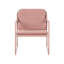 Garden Lounge Set with Table 4 Seater Cedernier Metal Brown