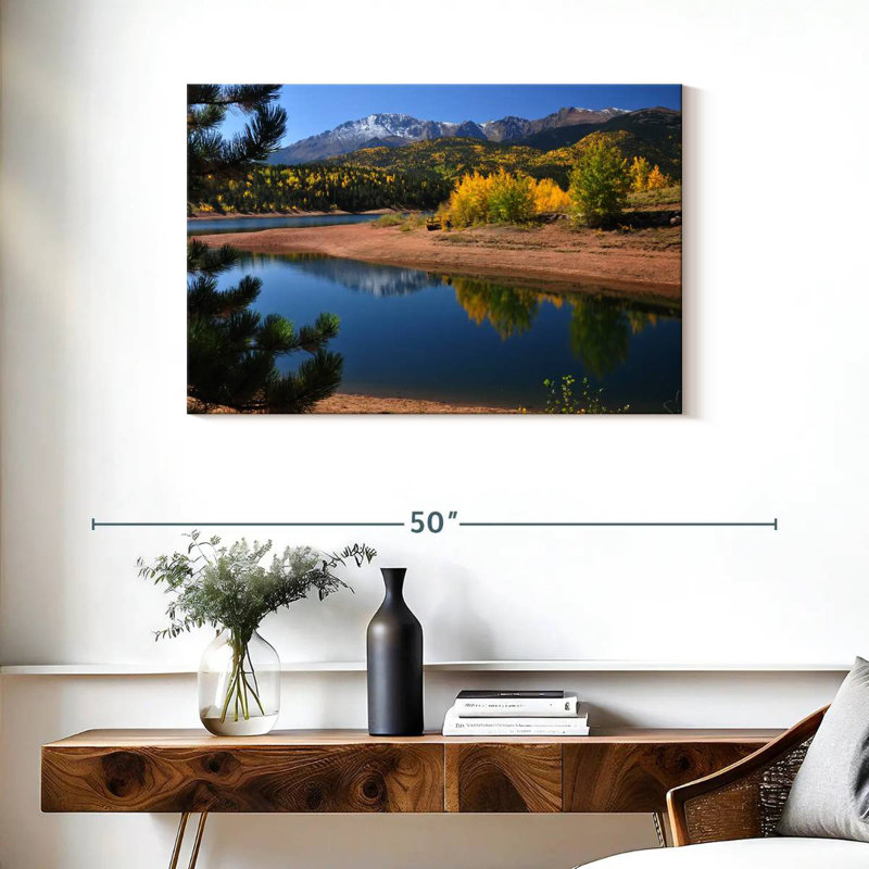 Alvord Crystal Reservoir Fall, 24" H x 36" W
