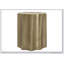 Élégante table d'appoint tambour en métal doré, pour le salon ou la chambre à coucher avec une utilisation polyvalente et aucun assemblage requis-623222338