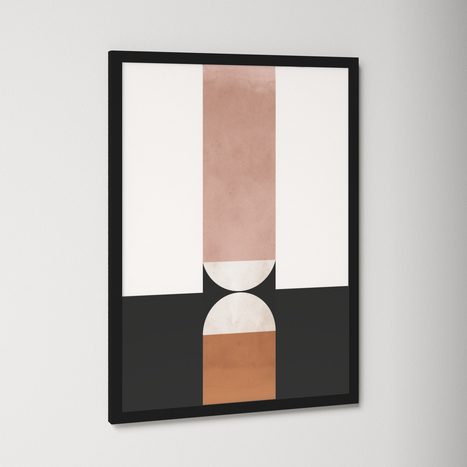 Venice 2 by Alexander Ginzburg, Black, 26.25" H x 19.25" W x 0.88" D
