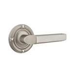 Milano Flat Passage (Hall & Closet) Door Lever with Round Rosette
