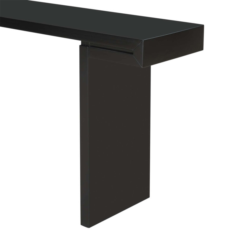 60.02" Console Table, Black