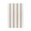 Sorrento 2x3 Handwoven Performance Stripe Ivory Fabric Rug