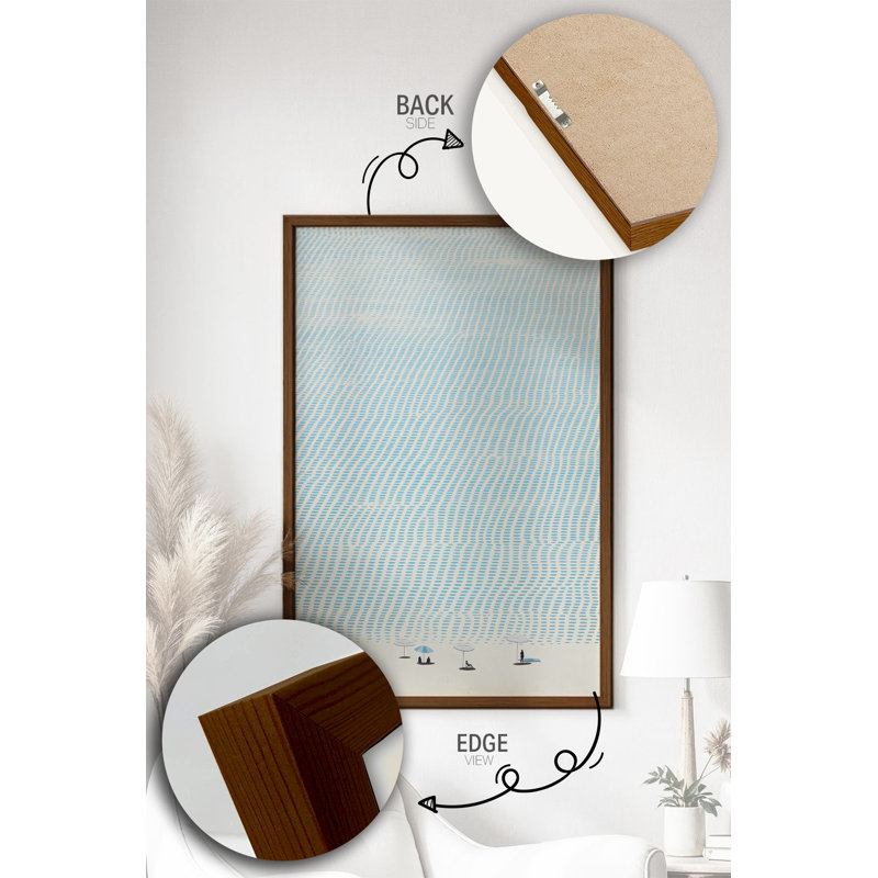 Élégante peinture décorative encadrée, 13 x 19 pouces | Cadre 100% bois massif (épaisseur: 0,8 pouce) | Œuvre d'art 100% MDF (épaisseur: 0,1 pouce) | Impression numérique, parfaite pour la décoration de la maison ou du bureau, design élégant et moderne