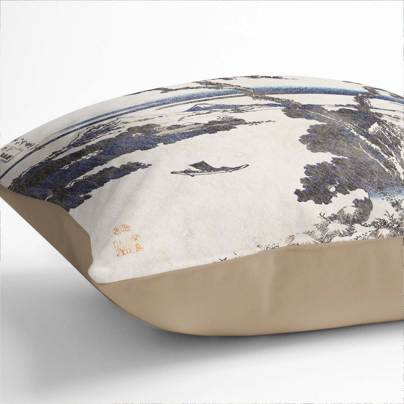 Square Throw Cushion, 40cm H x 40cm W x 15cm D, Stone