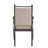 Cipolla Wood Finish Beige Fabric Arm Chair-105513480