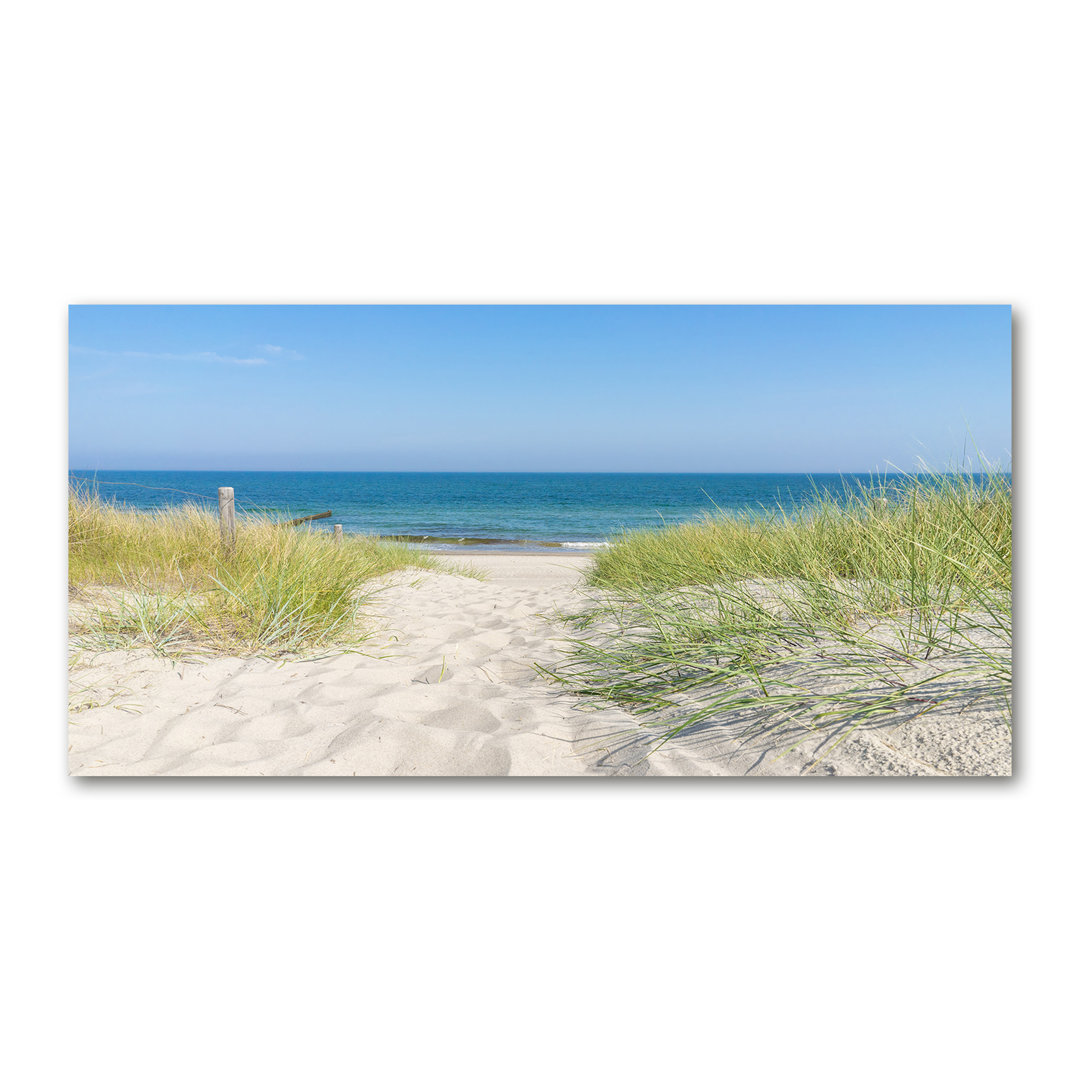 Coastal Dunes - No Frame Print on Canvas