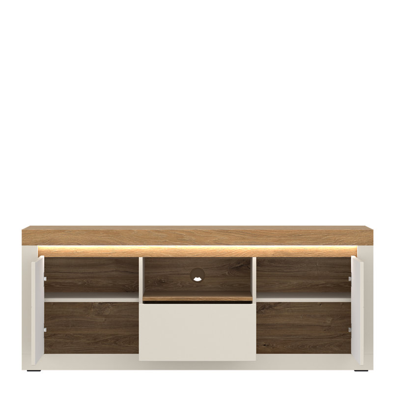 Berghildur TV Stand, 62.5"H x 154.1"L x 39.6"W