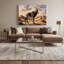 Faune Oryx beige, art mural sur toile-2112442321