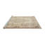 Tapis oriental multicolore tissé à la machine Oriental-633545180