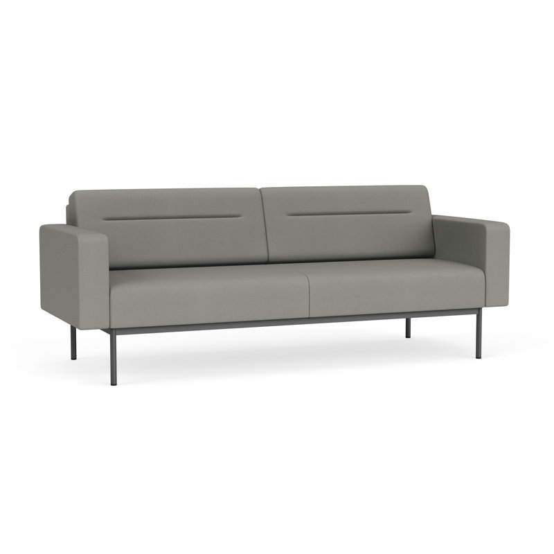 Canapé de réception Darsey, Sans alimentation, Patriot Plus, Gris anthracite