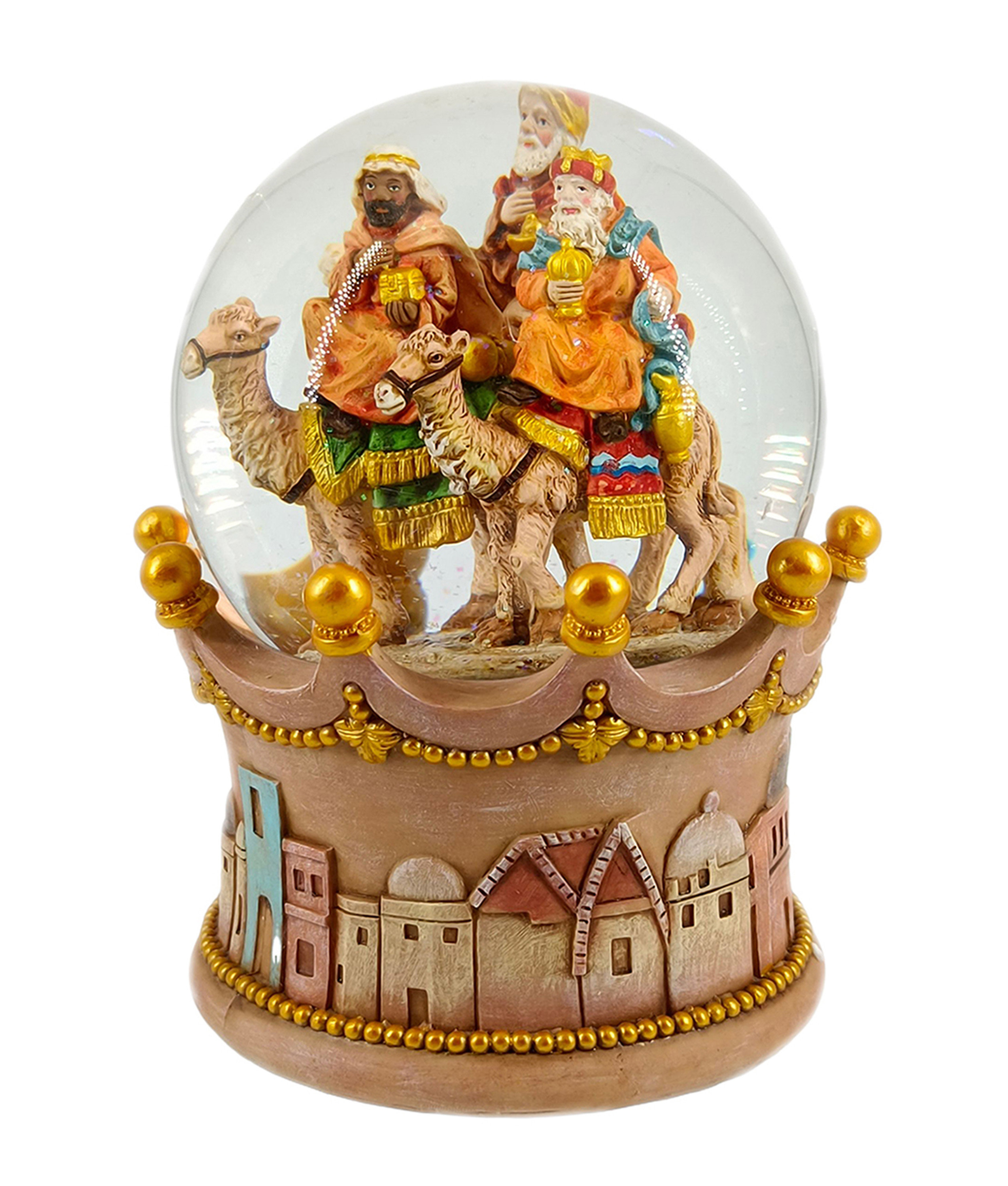 Enesco Jingle Bell Christmas Snow Globe 