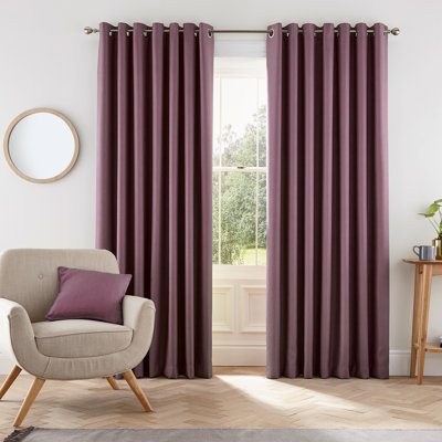 Eden Eyelet Room Darkening Curtains