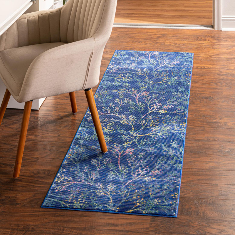 Antony Floral Indoor Rug, Runner 2' x 6'