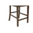 Deral 5-piece Elm Mid Century Modern Solid Wood Dining Table Set