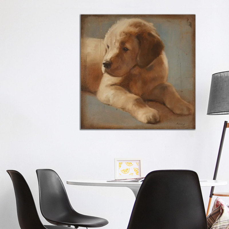 Retriever II by Julianne Marcoux - Wrapped Canvas Gallery-Wrapped Canvas Giclée, 93.98 cm H x 93.98 cm W
