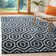 Forsberg Hand Tufted Wool Geometric Rug