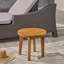 Table d'appoint en bois, extérieur 16 po Acacia