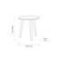 Naugatuck Solid Wood End Table-124653411