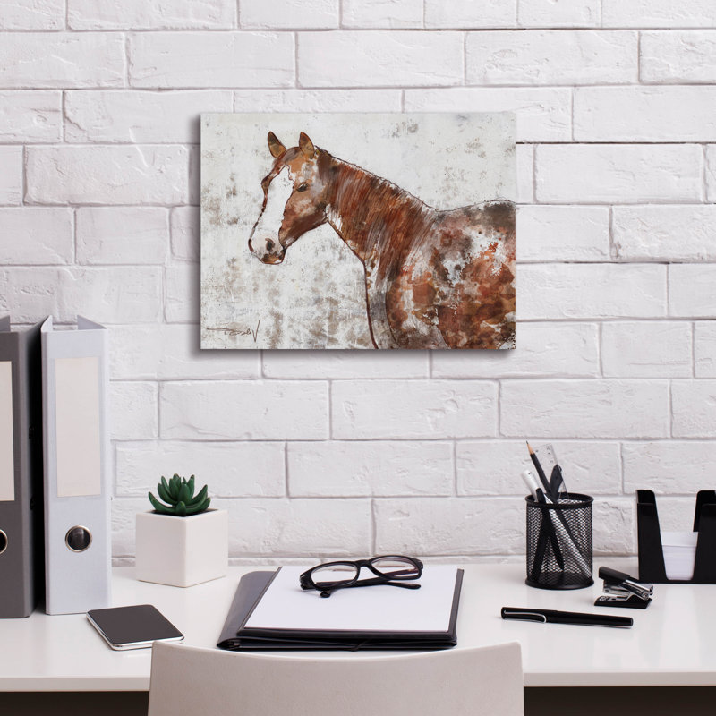 «Your Horse 2» par Irena Orlov, H 12 po x l 16 po x P 0,75 po