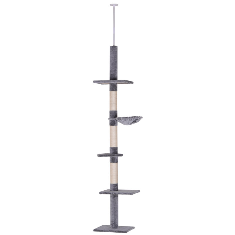 Northborough 230cm H Cat Tree, Grey/White