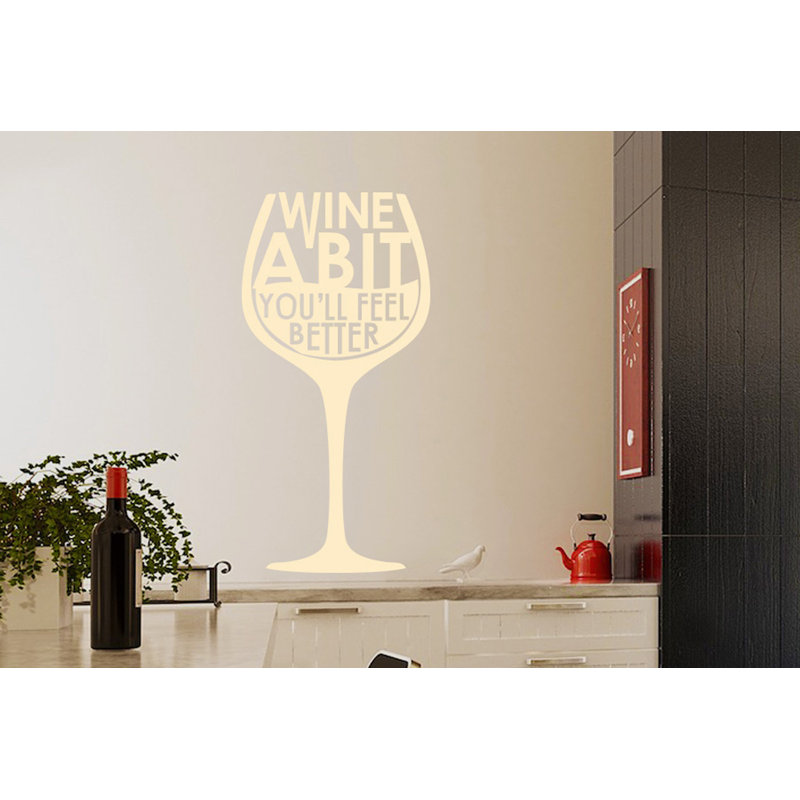 Food & Beverage Wall Decal, Medium, Beige