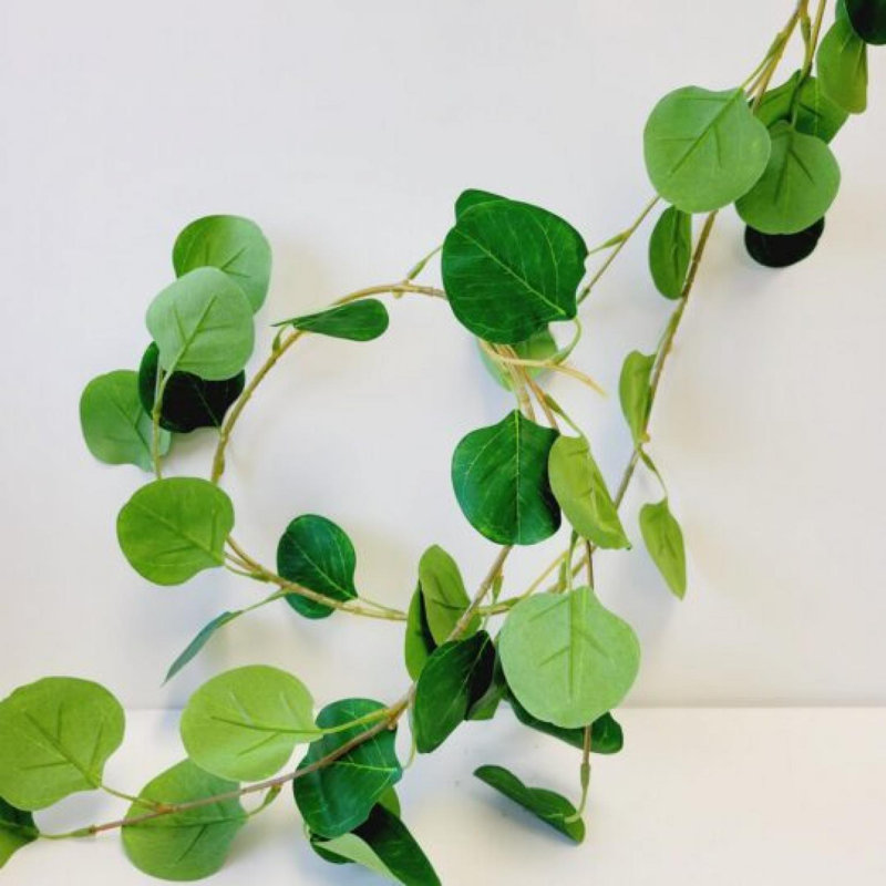 Guirlande Eucalyptus vert et argent