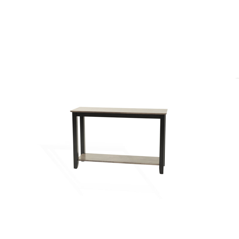 Modern Two Tone Finish 1Pc Console Table