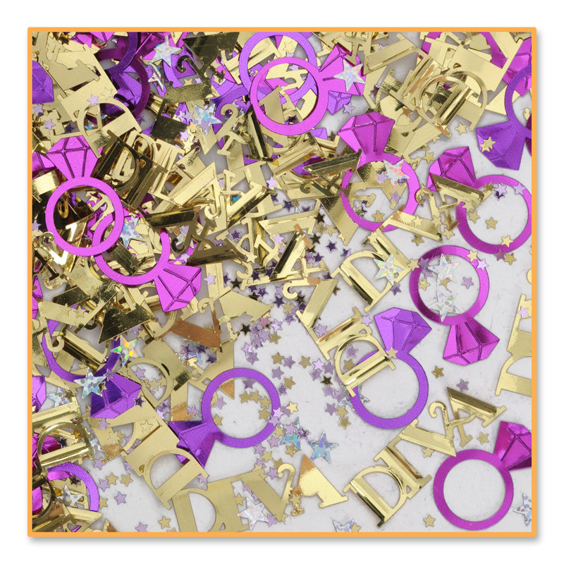 Diva Confetti - paquet de 6