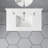 37'' Quartz Single Vanity Top with Sink and Faucet Hole-70977059