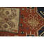 Tapis teinture végétale antique pré-1900 5 x 11
