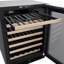 23.88" 54 Bottle Single Zone Built-In Wine Refrigerator with Wine Cradle
