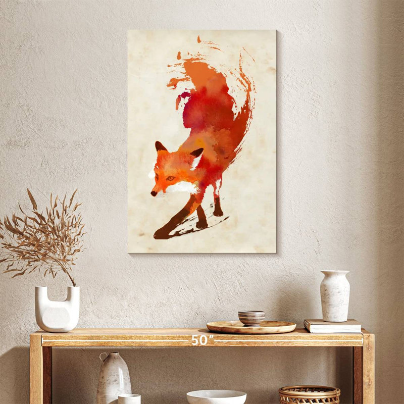 Vulpes Vulpes, 36" H x 24" W