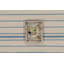 Rug & Kilim’S Indian Dhurrie Rug In Ivory And Blue Stripes