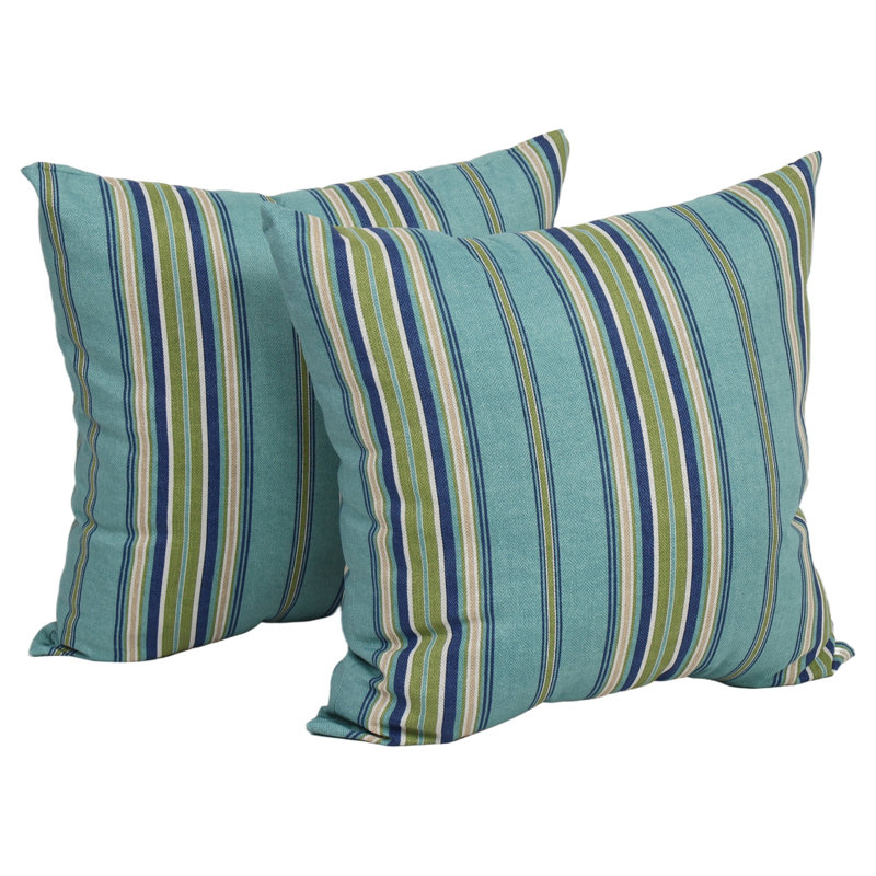 Outdoor 17" Pillow Cover & Insert, Terrace Breeze, 17" H x 17" W