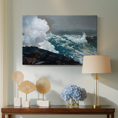 Northeaster-Winslow Homer-Gallery Wrapped Canvas-1895