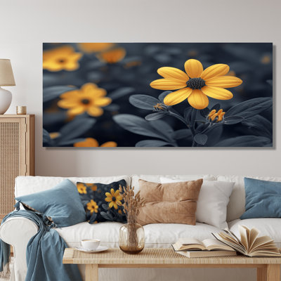 Fleur de cerisier jaune et jaune I - Daisy