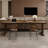 Nut-brown Rectangular Solid Wood writing desk-117986757