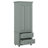 Tall Storage Cabinet With Two Drawers, Freestanding Multifunctional Bathroom Cabinet With Adjustable Shelf, Anti-Tipping Device-1923641634