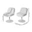 48cm H Tufted Boucle Upholstered Low Back Parsons Chair-1401670869-1401670870