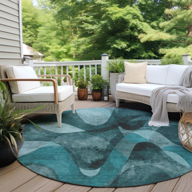 Tapis intérieur / extérieur Altair, Rond 8 pi