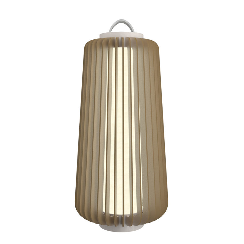 Stecche Di Legno Desk Table Lamp, American Walnut, 30.81" H x 14.04" W x 14.04" D