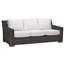 Rustic 81.25" Wide Outdoor Wicker Patio Sofa with Cushions-1900755186-1900755499-1990219243