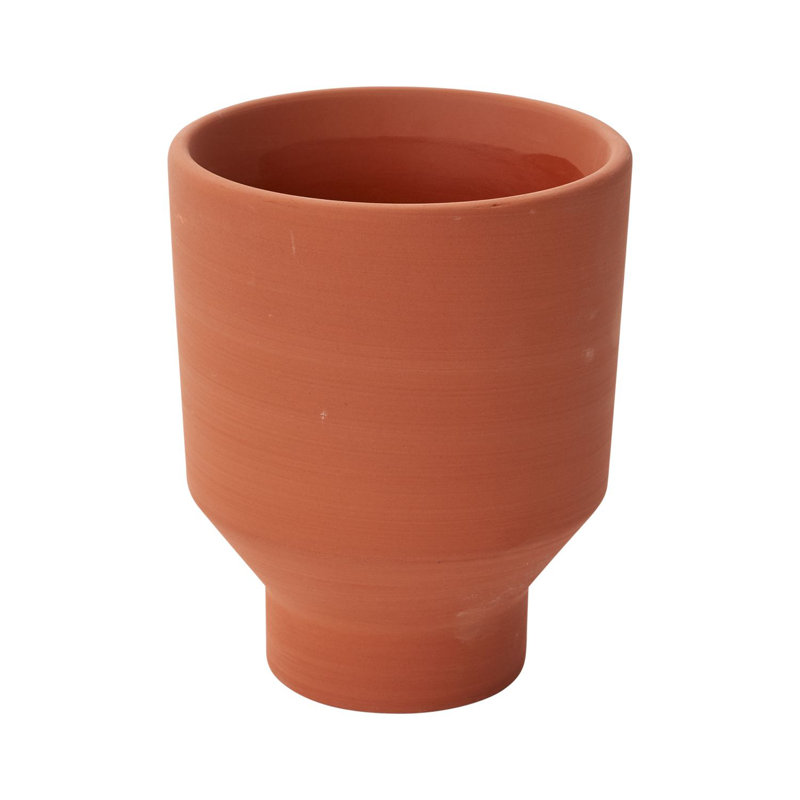 Pot à fleurs en céramique Gerrie, H 6,75 po x l 5,5 po x P 5,5 po